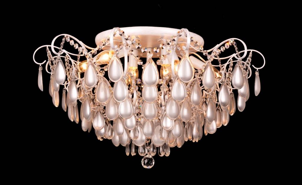 Люстра 5340/8 WH+SIL (1) Veneto Luce Люстра 5340/8 WH+SIL (1) Veneto Luce